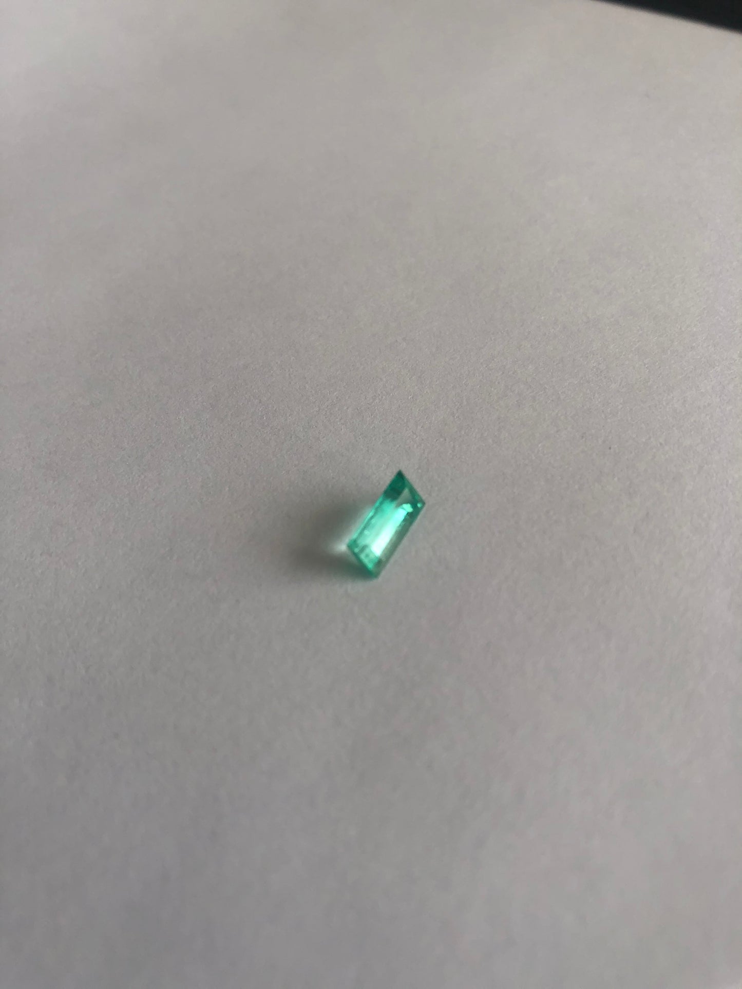 Natural Colombian Emerald – Baguette Cut