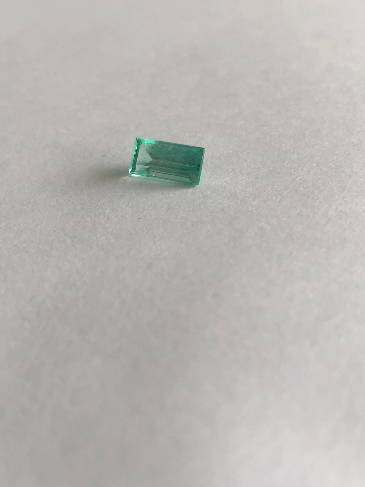 Natural Colombian Emerald – Baguette Cut